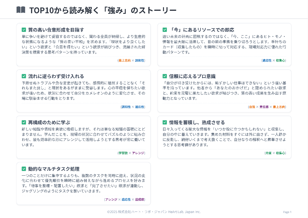 あなたの強みのストーリー